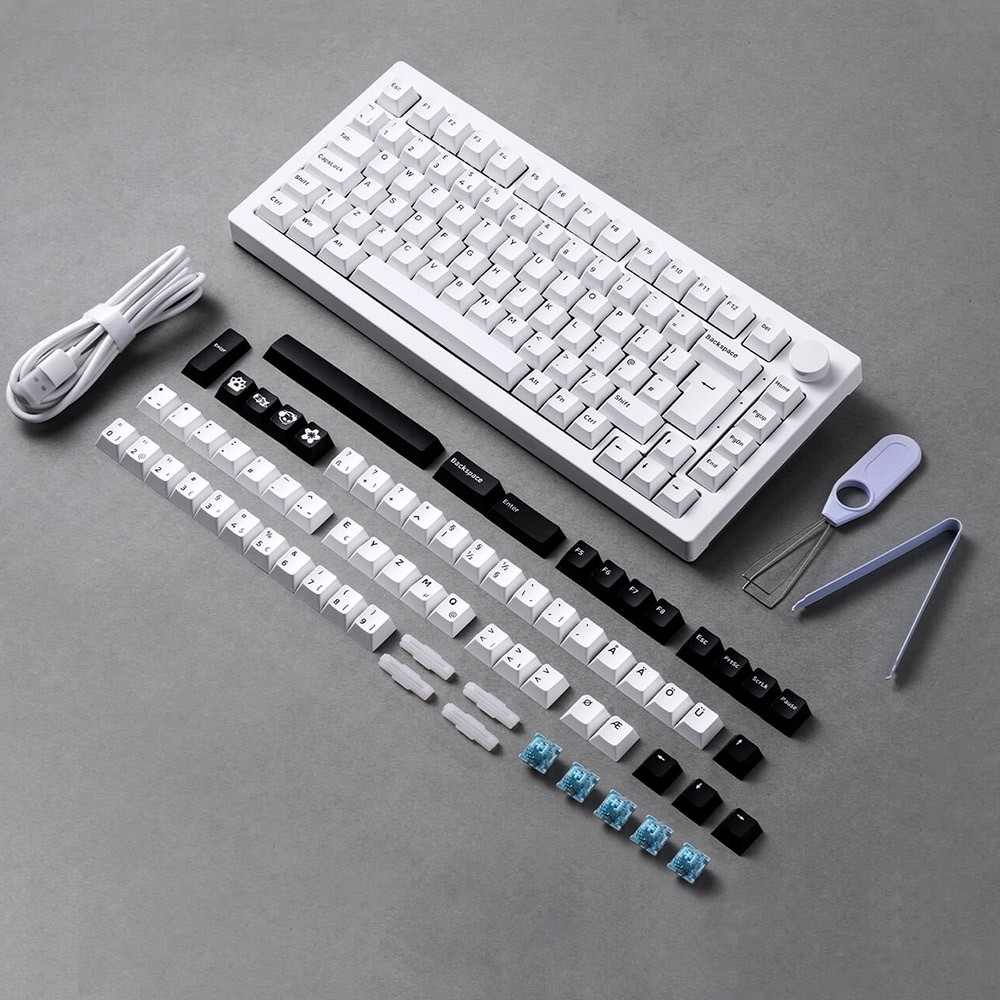 Akko 5075B Plus ISO-DE Triple-Mode Wireless Mechanical Keyboard