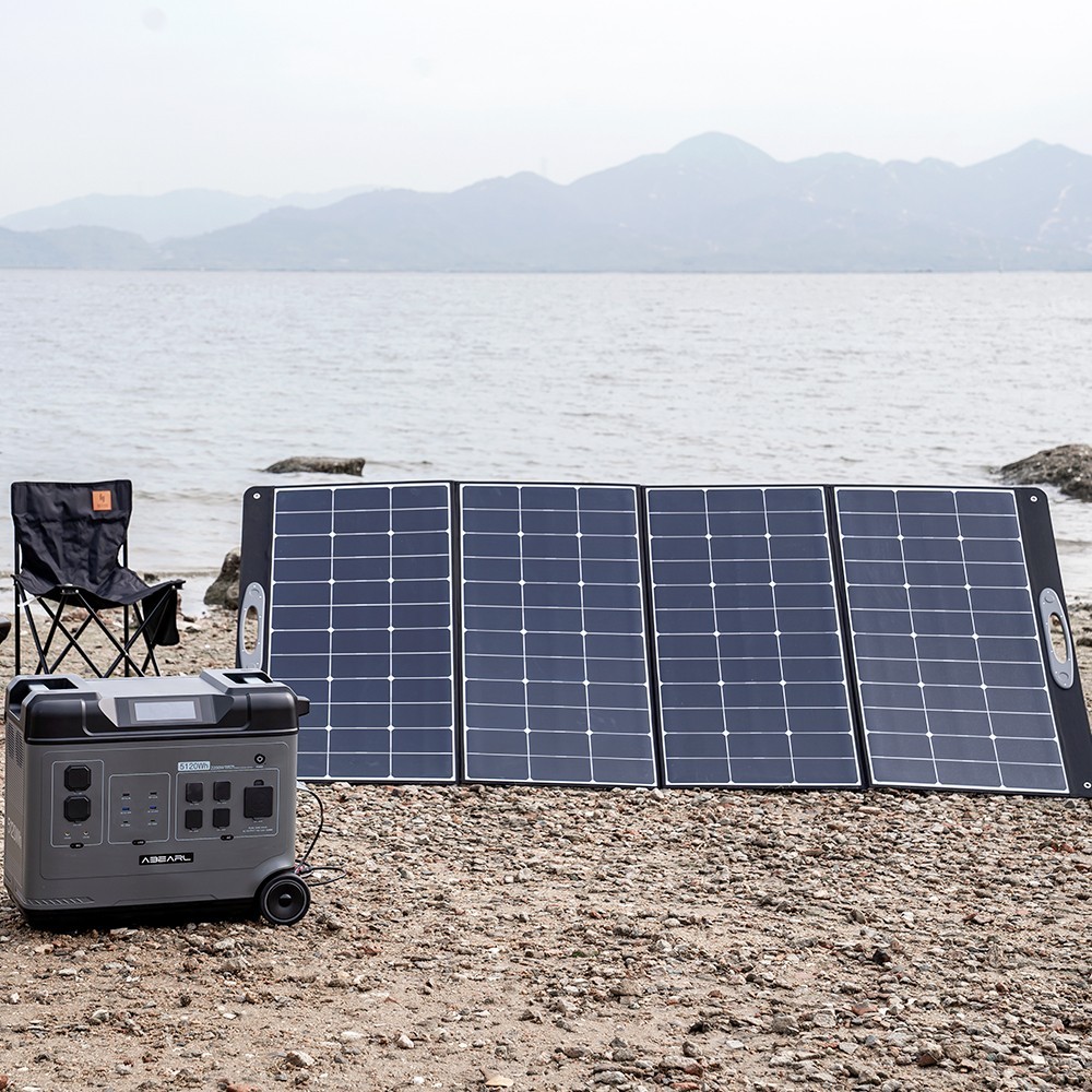 LANPWR 2400 Pro Syst&egrave;me Solaire de Balcon 2040Wh + 1x PV400 Panneau Solaire Pliable 400W