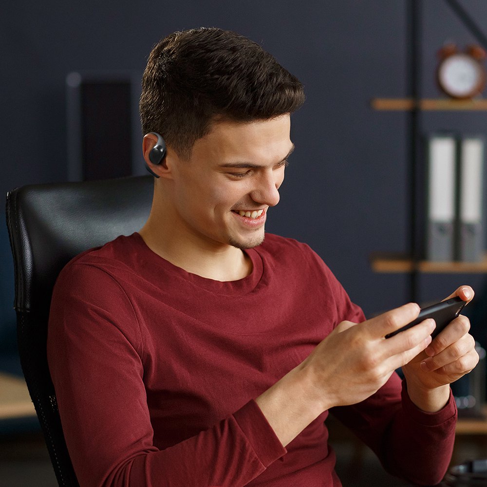 Tronsmart OpenFly 2 Pro Open-Ear-Kopfh&ouml;rer - Schwarz