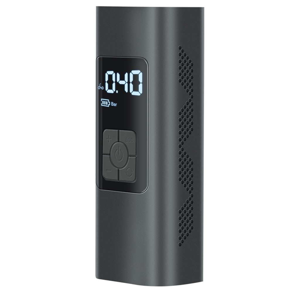 Lenker wiederaufladbare Luftpumpe 60W Ausgabe Luftstrom von 20 l/min 6000mAh Telefon Ladeger&auml;t Power Bank Smart Display pr&auml;zise Inflation