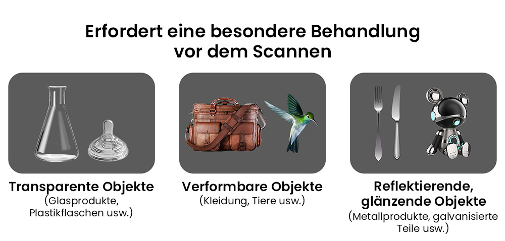 3DMakerpro Moose 3D-Scanner, 0,03 mm Genauigkeit, 0,07 mm Aufl&ouml;sung, blaue LED-Lichtquelle, 24-Bit-Farbkamera, Al Visual Tracking, 10 fps Bildrate, Anti-Shake-Objektive, kompatibel mit Windows/MacOS