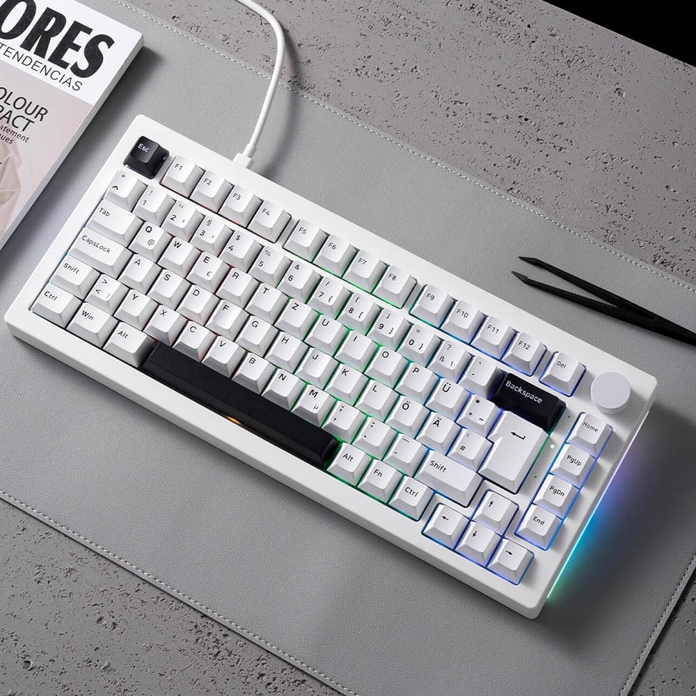 Akko 5075B Plus ISO-DE Triple-Mode Wireless Mechanical Keyboard