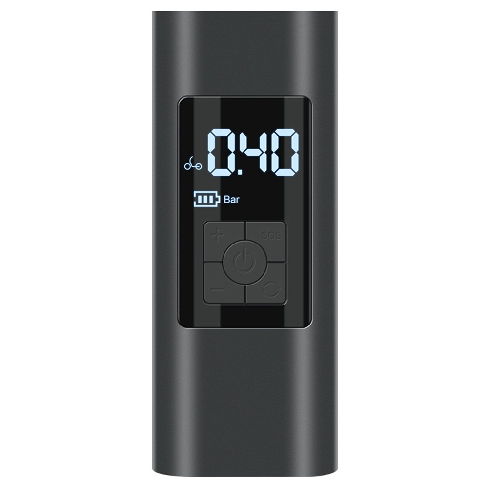 Wireless Rechargeable Air Pump 60W output 20L/min airflow 6000mAh Battery phone Charger Power bank  Smart display Precise Inflation