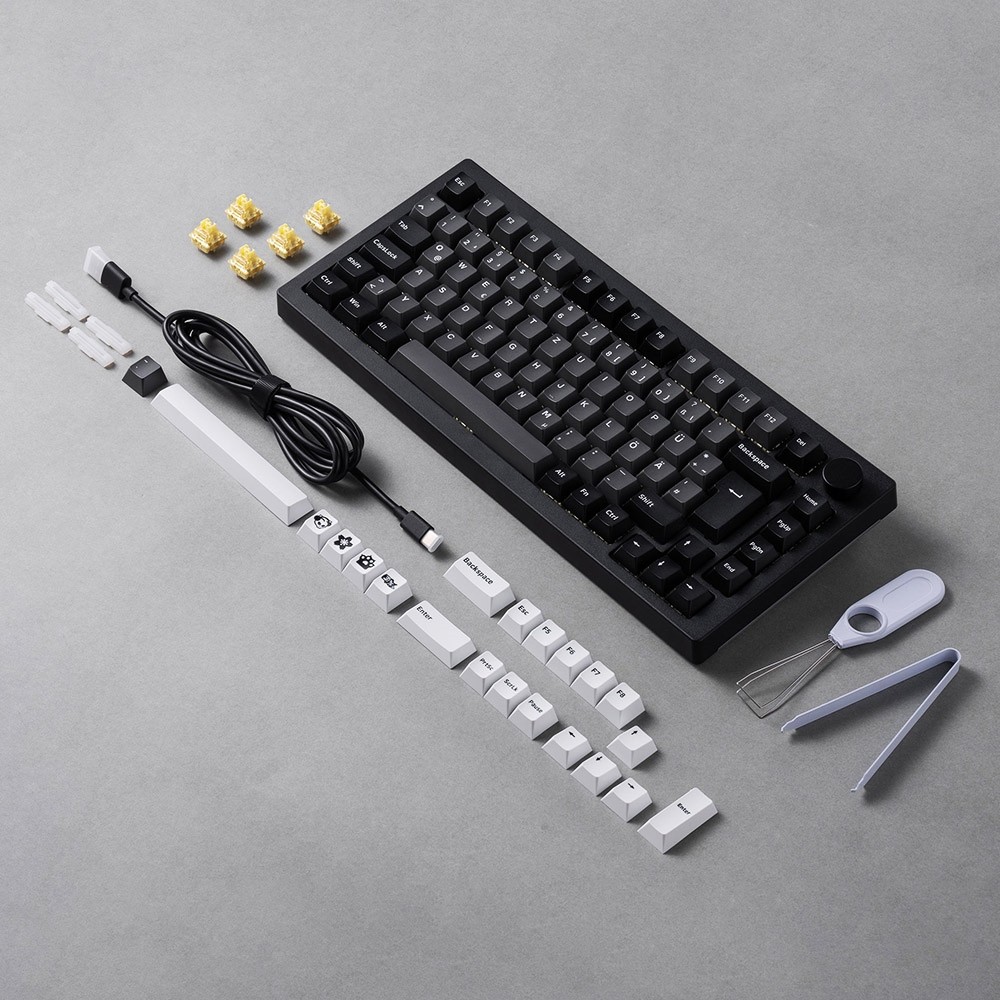 Akko 5075B Plus ISO-DE Triple-Mode Wireless Mechanical Keyboard