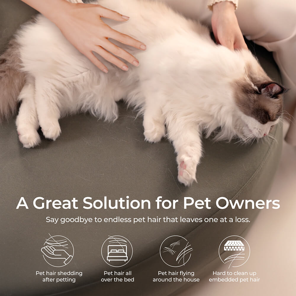 Refurbished JIGOO S100 Smart Dual-Cup Mattress Vacuum Cleaner with 350W Power and 12KPa Suction