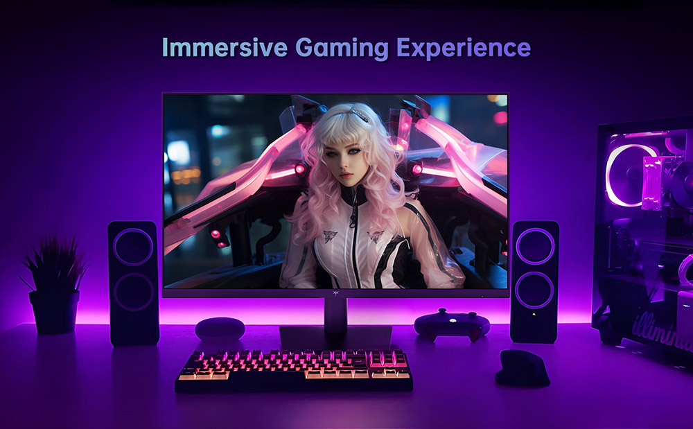 Refurbished KTC H27V13 27-inch Gaming Monitor, 1920x1080 FHD 16:9 VA Panel, 100Hz Refresh Rate, 4000:1 Contrast Ratio