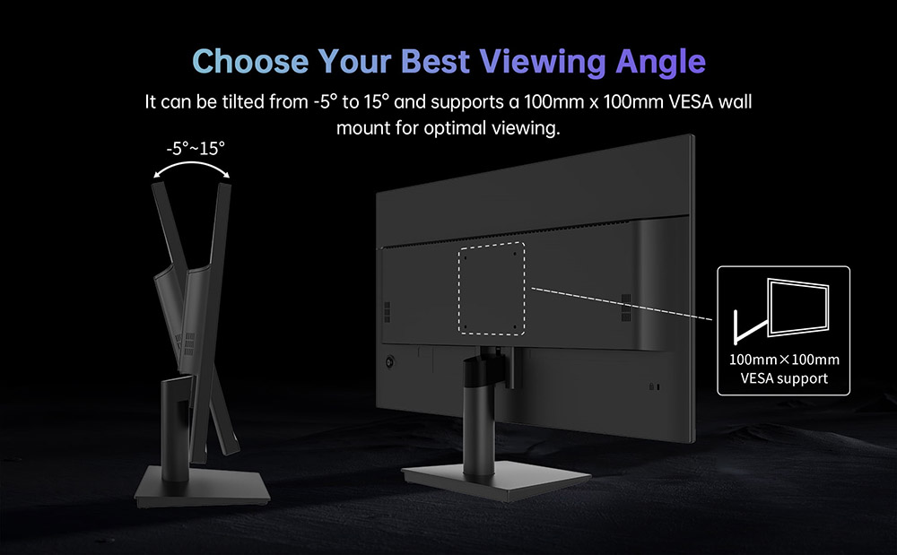 Refurbished KTC H27V13 27-inch Gaming Monitor, 1920x1080 FHD 16:9 VA Panel, 100Hz Refresh Rate, 4000:1 Contrast Ratio