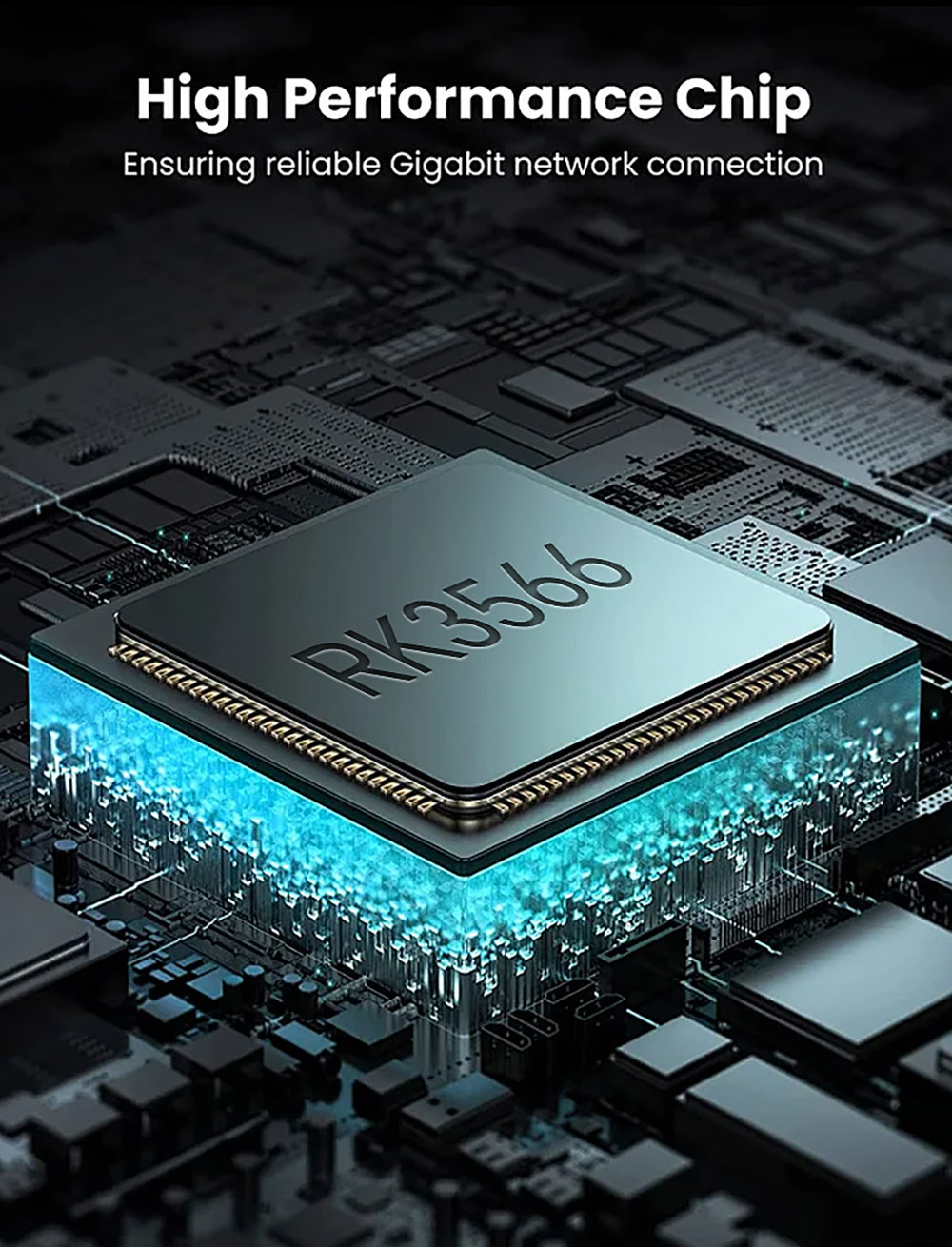 T8 Pro Projector, Ultra Fast Wireless Connection, Bluetooth5.0 4K 8K HD Android 12 WiFi, Black - EU Plug