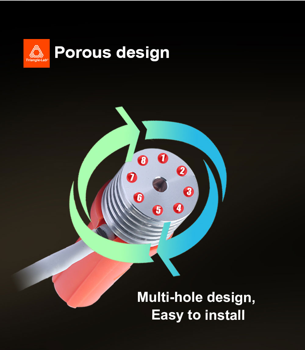Trianglelab CHC XL High-Speed Hotend for FDM 3D Printers