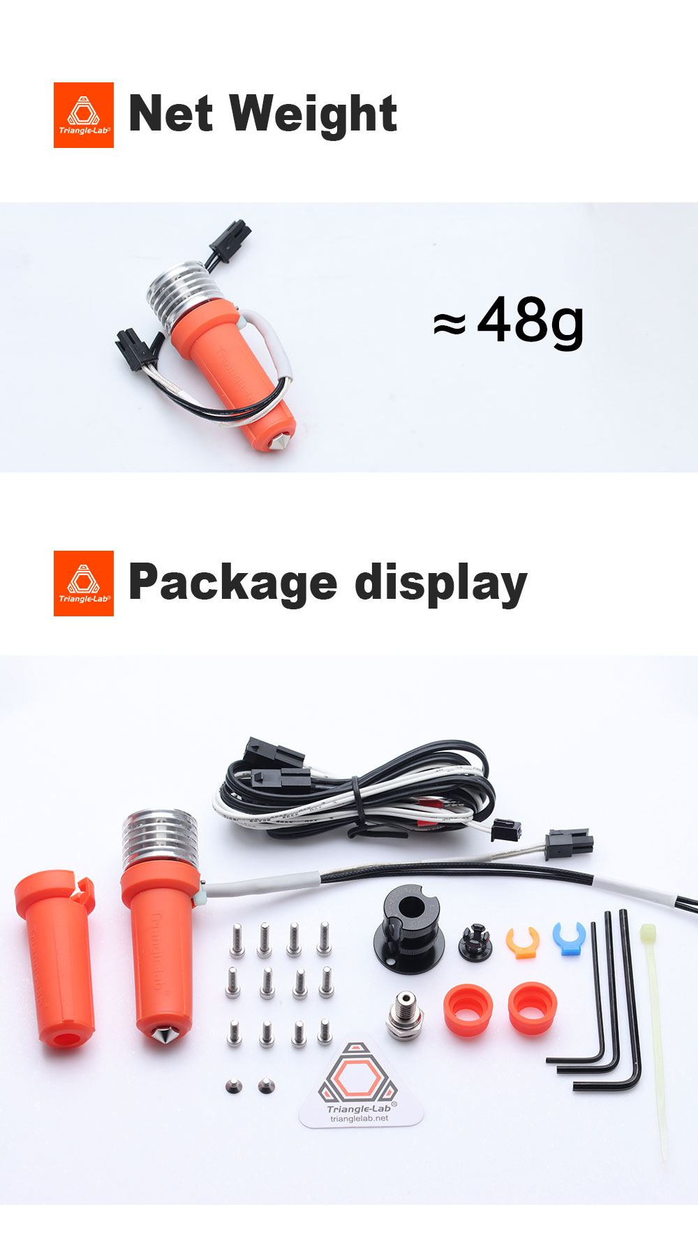 Trianglelab CHC XL High-Speed Hotend for FDM 3D Printers