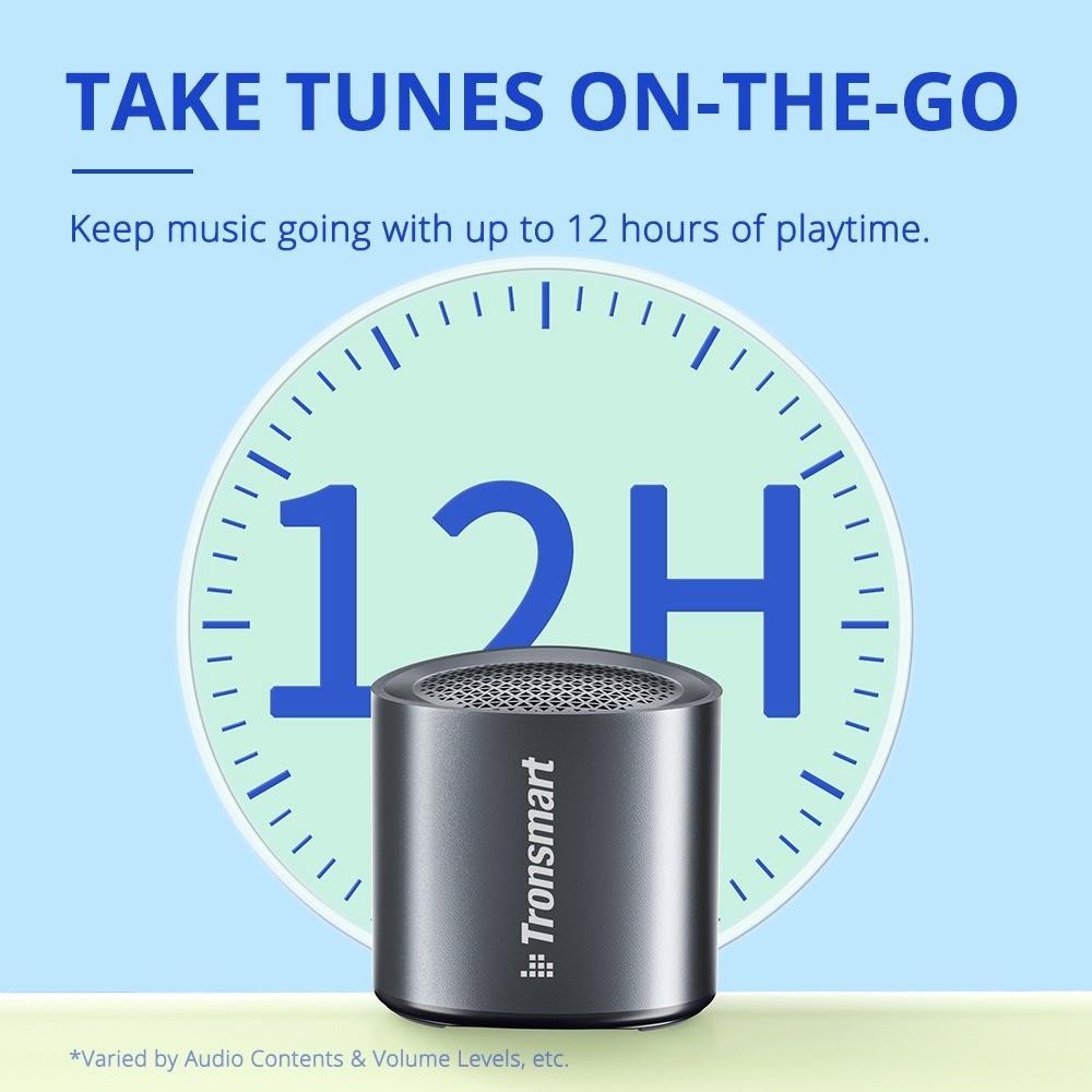 Refurbished Tronsmart Nimo Mini Bluetooth Speaker Black