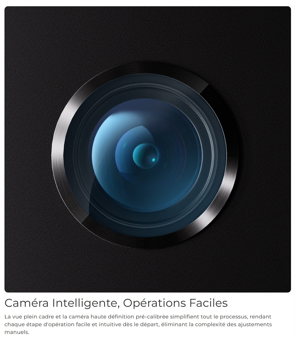 Creality Falcon A1 Graveur laser 10 W, cam&eacute;ra intelligente, vitesse rapide de 600 mm/s, capot de protection des yeux, ventilateur d'extraction, 305*381 mm