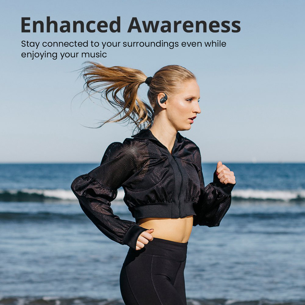 Tronsmart OpenFly 2 Pro Open-Ear-Kopfh&ouml;rer - Schwarz