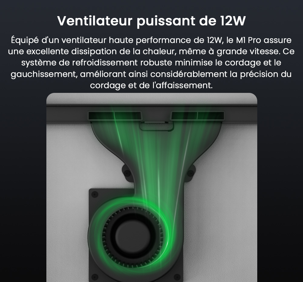 Artillery M1 Pro Imprimante 3D, 600 mm/s, mise &agrave; niveau automatique, cadre en aluminium, Wi-Fi / WLAN, 260*260*260mm