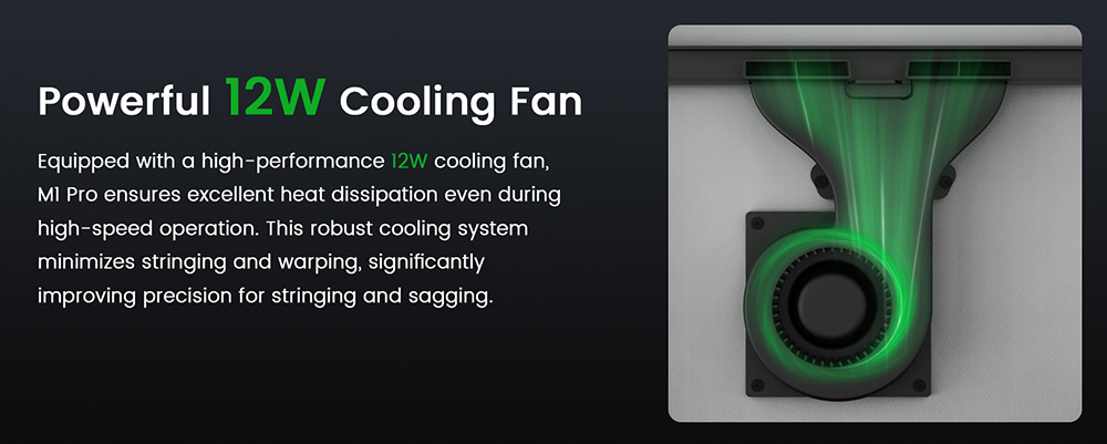 Artillery M1 Pro 3D Printer, 600mm/s, Intelligent Temperature/Smart Loop Control, Aluminum Frame, WLAN / Wi-Fi, 260*260*260mm