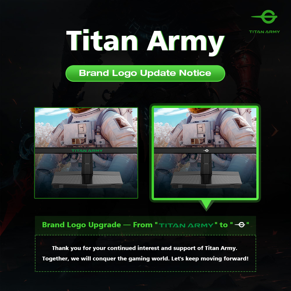 TITAN ARMY P2510HS Gaming-Monitor, 24,5 Zoll 1920 x 1080 CSOT Fast IPS-Bildschirm, 300 Hz Bildwiederholfrequenz, HDR400, 121 % sRGB, 1 ms GTG-Reaktionszeit, Adaptive-Sync, Hardware schwaches Blaulicht, Gaming-Assistent, PIP/PBP-Display, VESA-Montage