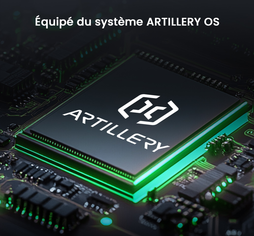 Artillery M1 Pro Imprimante 3D, 600 mm/s, mise &agrave; niveau automatique, cadre en aluminium, Wi-Fi / WLAN, 260*260*260mm