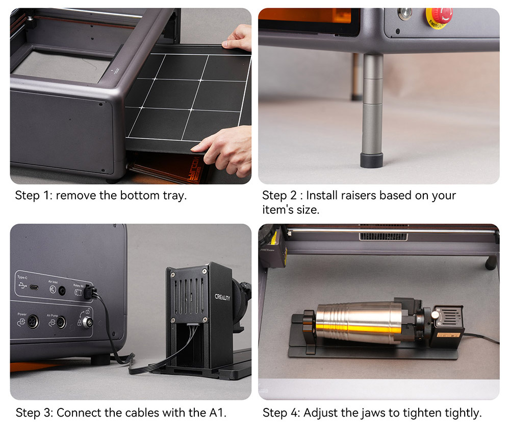 Creality Rotationsrollen-Kit für Falcon A1