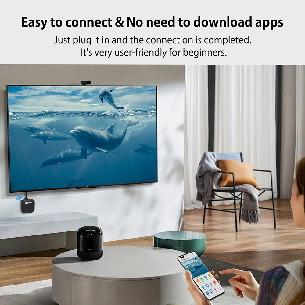 ETOE Wireless HDMI Transmitter and Receiver Set