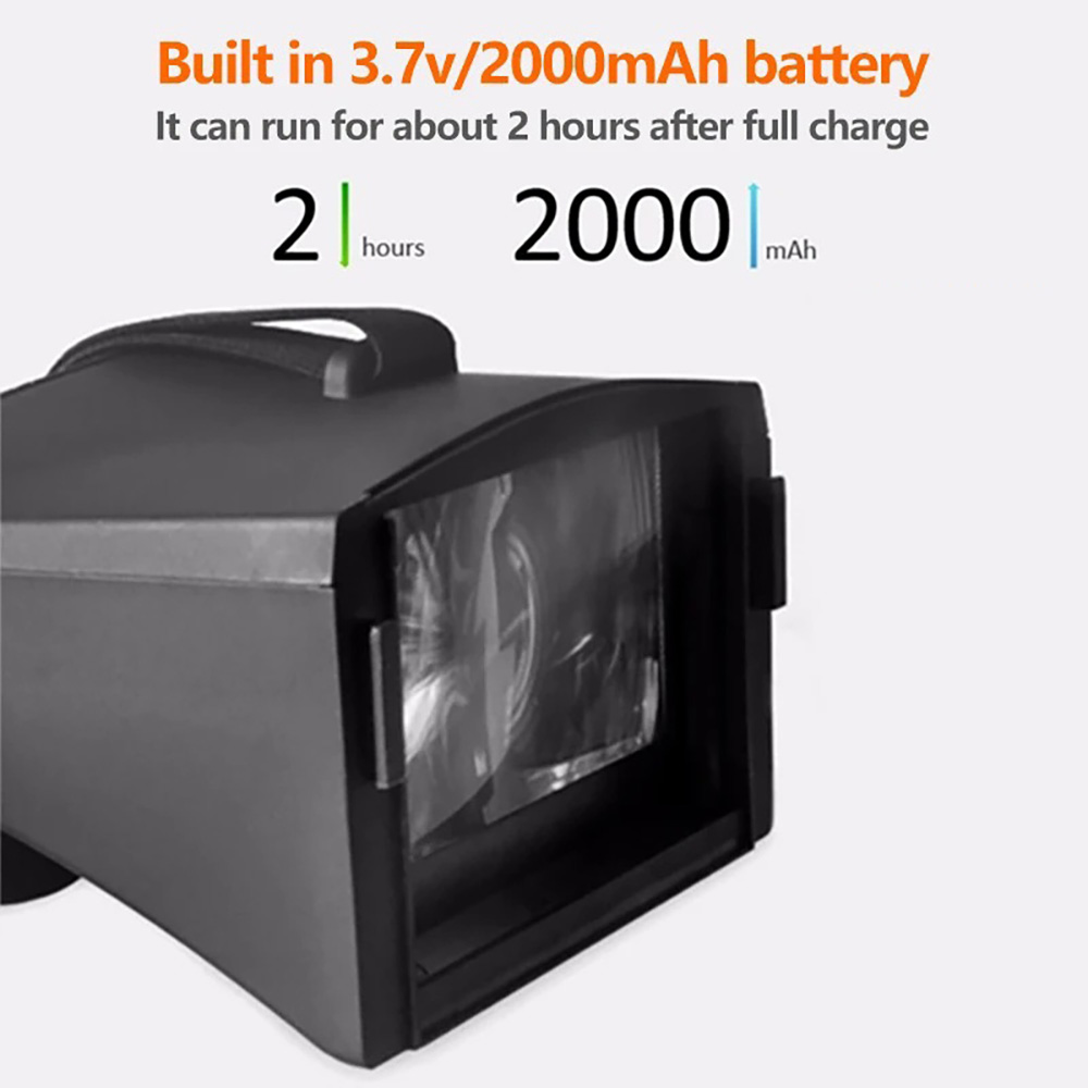 EV800D FPV Goggles with DVR, 5 inch LCD Screen, Built-in Antenna, 2000mAh Battery, for Analog FPV Camera, Transmitter, FPV, Drone, RC Car