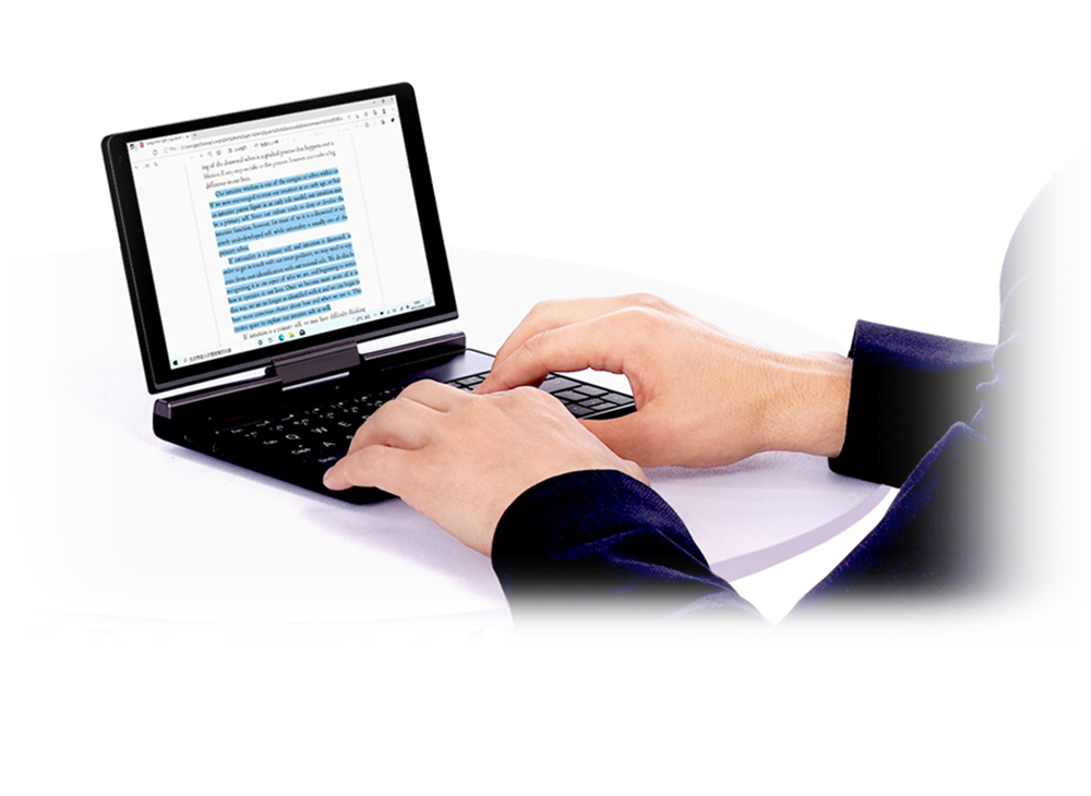 GPD Pocket 3 Handheld Laptop, Intel Core i3-1125G4 4 Core Max 3.7GHz, 8 inch 1920*1200 IPS Screen, 16GB RAM 512GB SSD, WiFi6E Bluetooth5.3, 10000mAh Battery, 1*Thunderbolt 4, 1*HDMI, 3*USB3.2, 1*RJ45