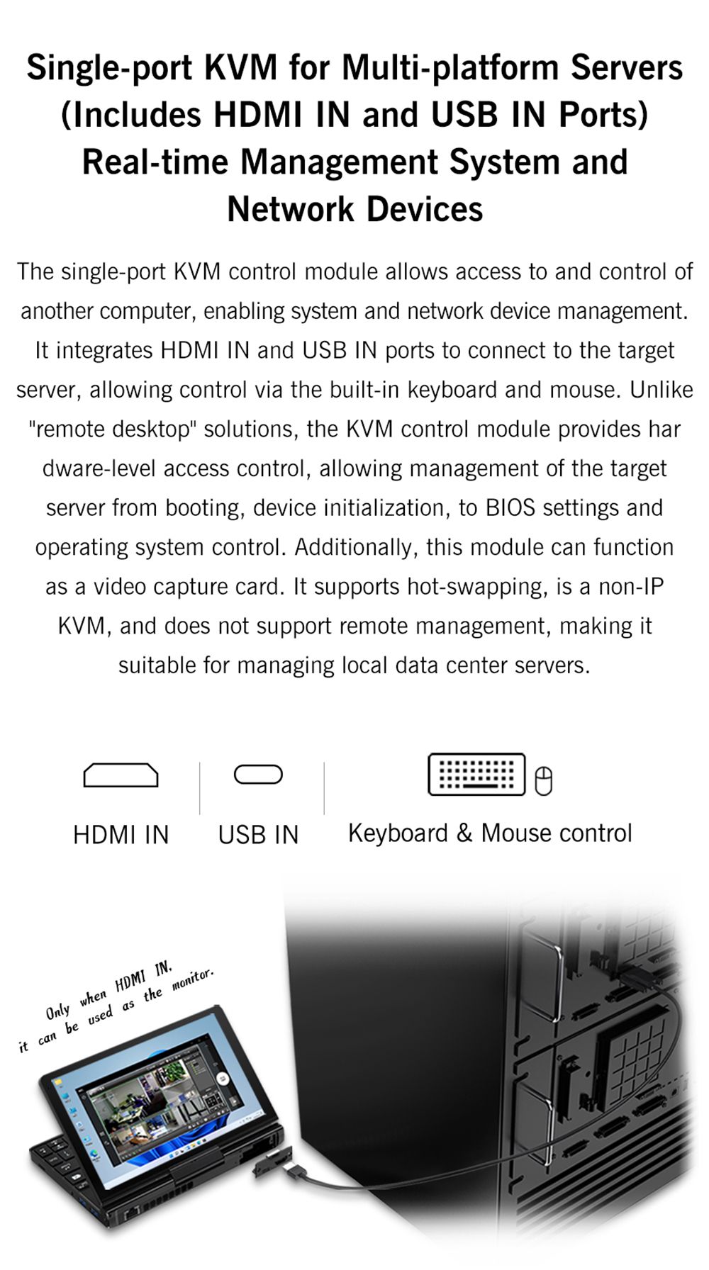 GPD Pocket 3 Handheld Laptop, Intel Core i3-1125G4 4 Core Max 3.7GHz, 8 inch 1920*1200 IPS Screen, 16GB RAM 512GB SSD, WiFi6E Bluetooth5.3, 10000mAh Battery, 1*Thunderbolt 4, 1*HDMI, 3*USB3.2, 1*RJ45