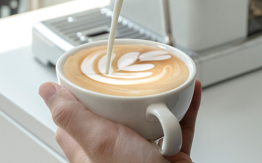 HIBREW H10Plus Espresso kávovar, poloautomatický kávovar s 20 barmi, rýchly ohrev, regulácia teploty, parný napeňovač na cappuccino latte, kompaktný z nehrdzavejúcej ocele (šálka na latte art nie je súčasťou balenia)