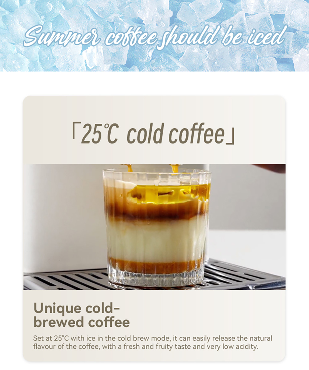 HIBREW H10Plus Espresso kávovar, poloautomatický kávovar s 20 barmi, rýchly ohrev, regulácia teploty, parný napeňovač na cappuccino latte, kompaktný z nehrdzavejúcej ocele (šálka na latte art nie je súčasťou balenia)