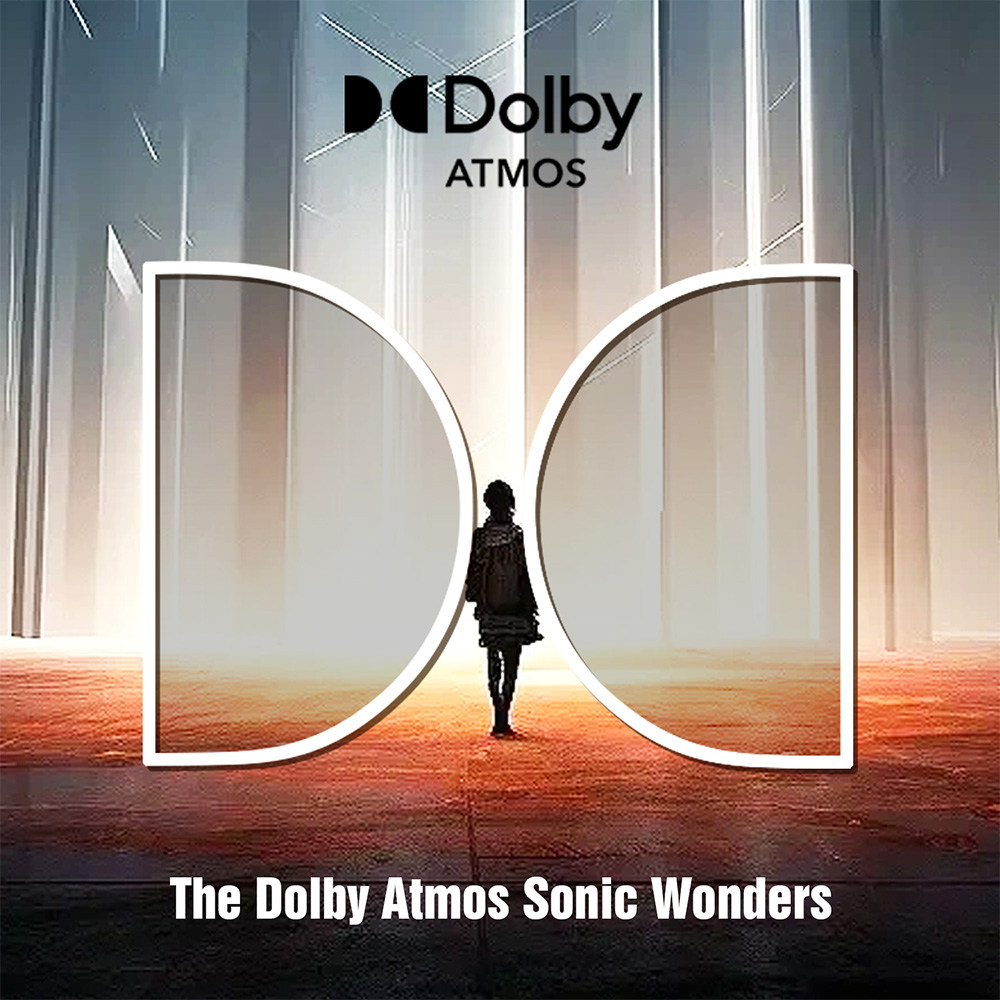 Hiwill A41 Pro 4.1 Soundbar Subwoofer Speaker Kit, Dolby Atmos, 7 meničov, 320W špičkový výkon, 2 bočné výškové reproduktory