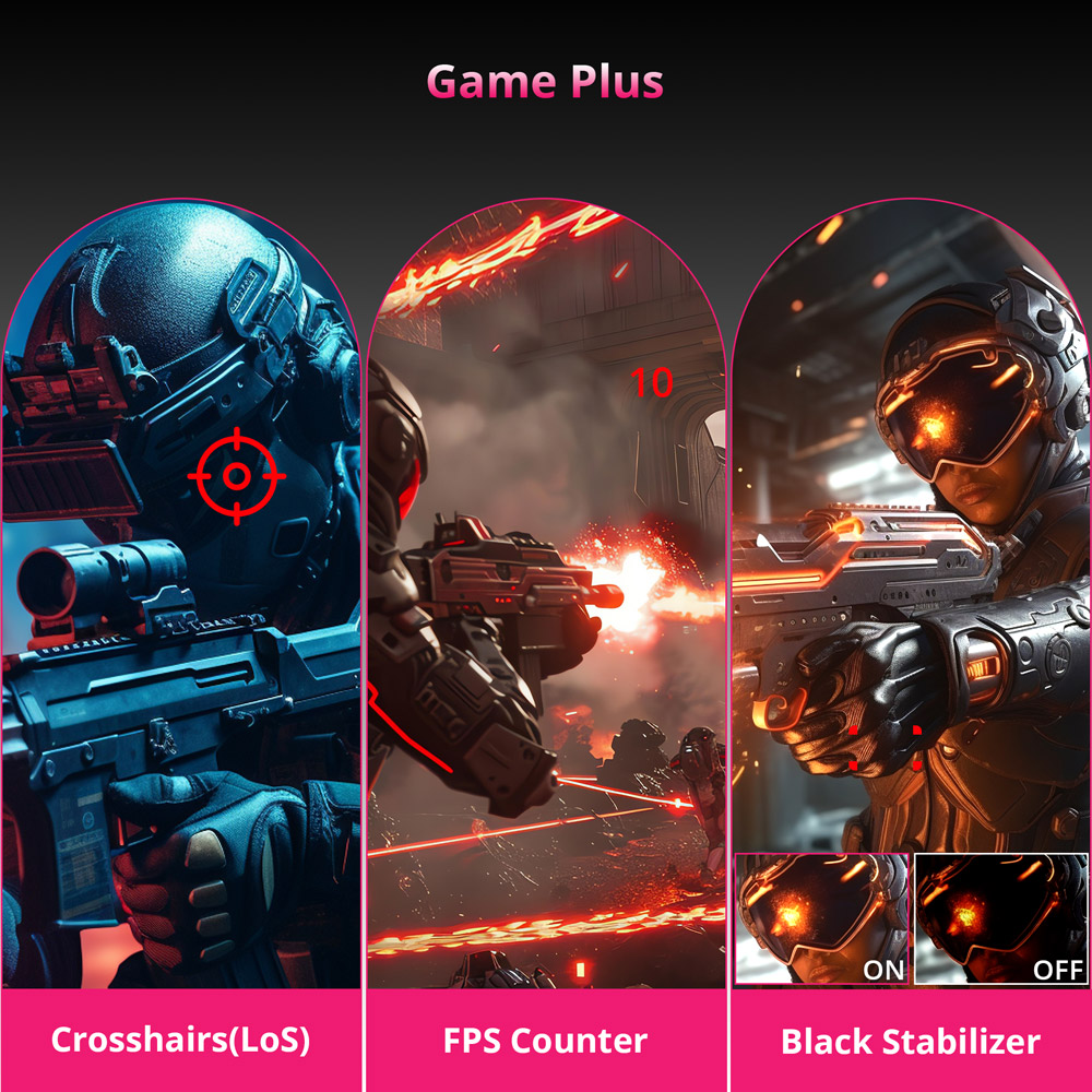 KTC H27P22S 27-inch Gaming Monitor, 3840x2160 UHD AUO 7.0 FAST IPS Panel, HDR400, 160Hz Refresh Rate, 1ms Response Time, 132%sRGB, Compatible with FreeSync and G-SYNC, Low-blue Light, 2*HDMI2.1 2*DP1.4 1*USB2.0, Adjustable Stand & Support VESA Mount