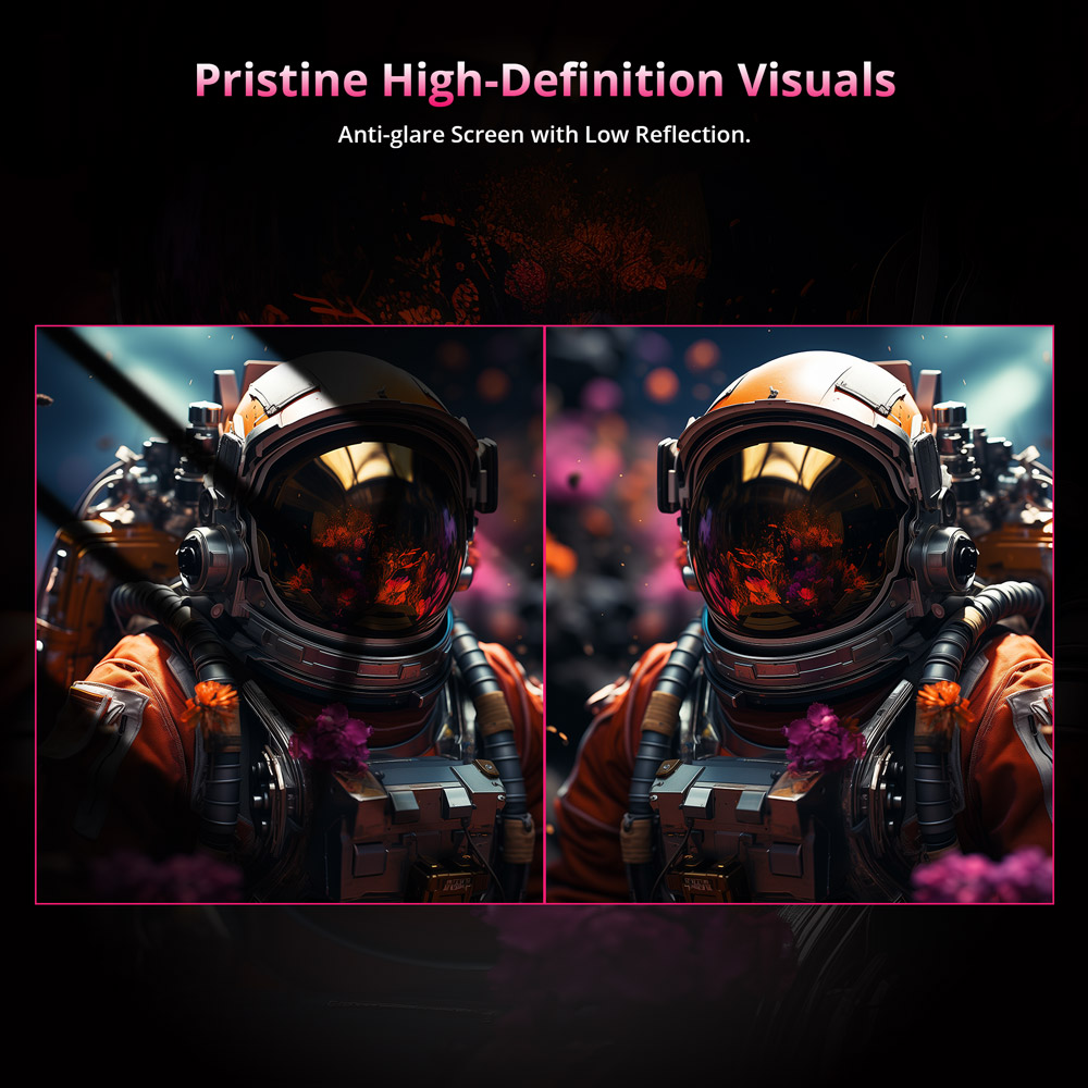 KTC H27P22S 27-inch Gaming Monitor, 3840x2160 UHD AUO 7.0 FAST IPS Panel, HDR400, 160Hz Refresh Rate, 1ms Response Time, 132%sRGB, Compatible with FreeSync and G-SYNC, Low-blue Light, 2*HDMI2.1 2*DP1.4 1*USB2.0, Adjustable Stand & Support VESA Mount