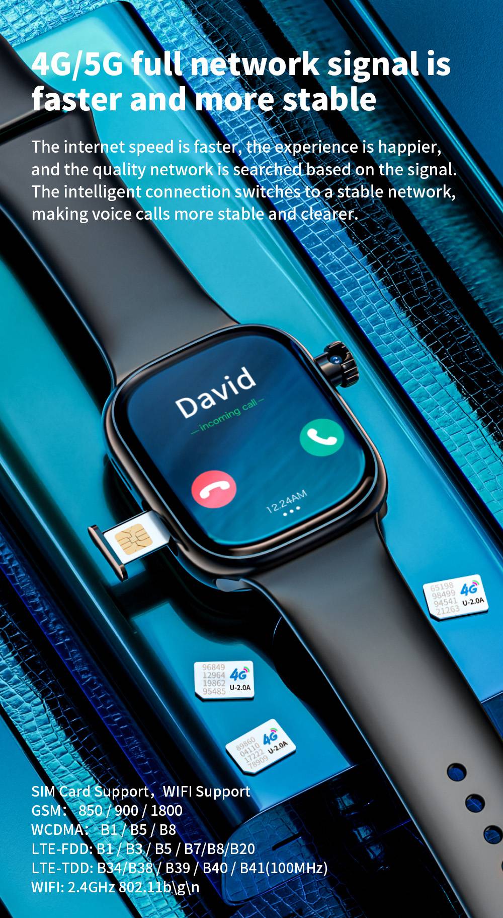 LOKMAT XH018 Smartwatch, 2.04 inch AMOLED Screen, Heart Rate Blood Oxygen Monitoring, GPS Positioning - Silver