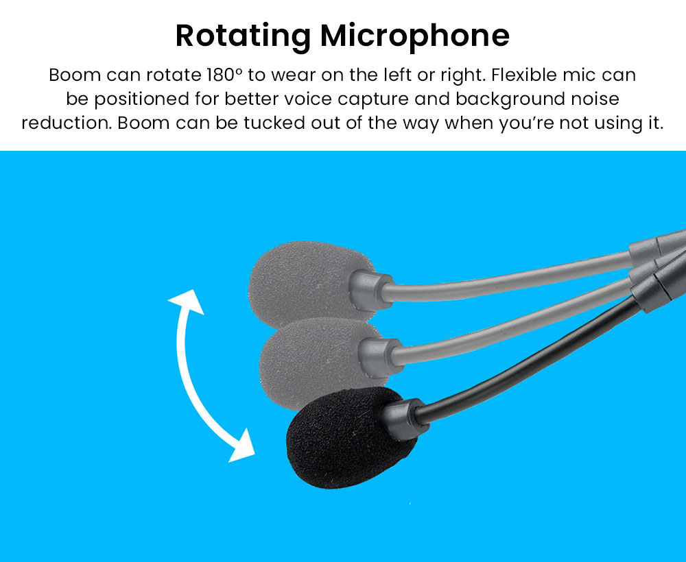 Logitech H111 Wired Headset, Stereo Headphones with Noise-cancelling Microphone