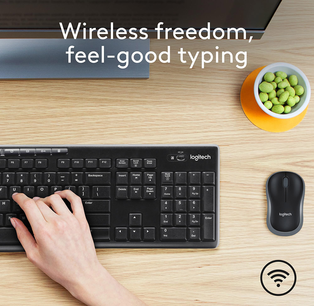 Logitech MK270 Wireless Keyboard & Mouse Combo