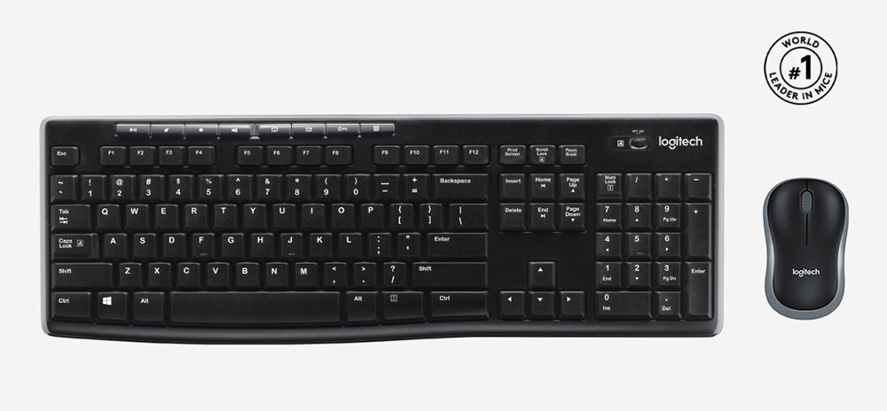 Logitech MK270 Wireless Keyboard & Mouse Combo