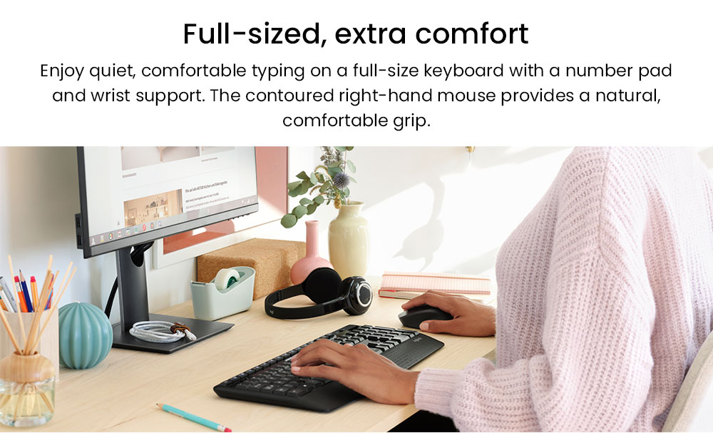 Logitech MK345 Wireless Keyboard & Mouse Combo