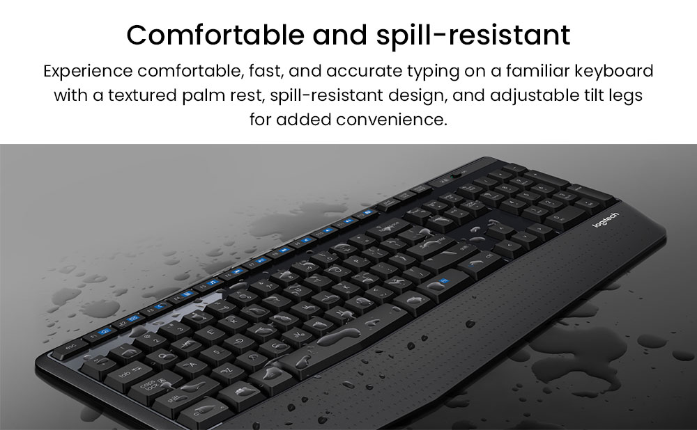 Logitech MK345 Wireless Keyboard & Mouse Combo