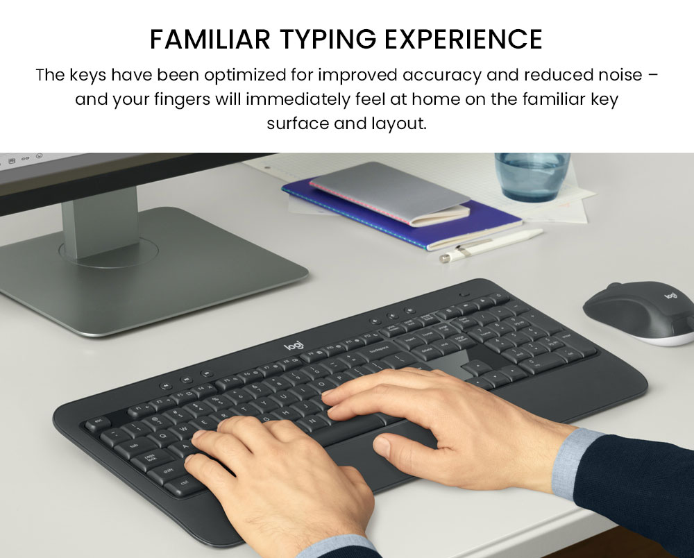 Logitech MK540 Wireless Keyboard & Mouse Combo