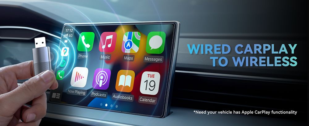 MINIX CP86 Wired zu Wireless CarPlay Adapter