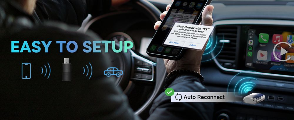 MINIX CP86 Wired zu Wireless CarPlay Adapter