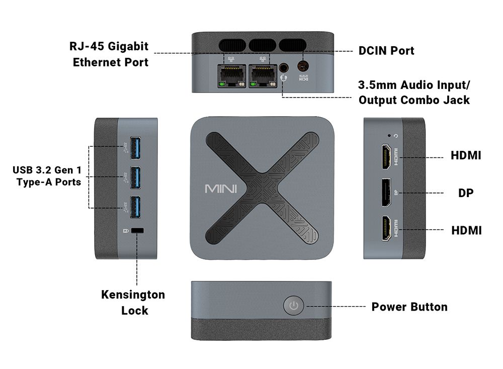 MINIX NEO Z97 Intel® Processor N97 mini PC