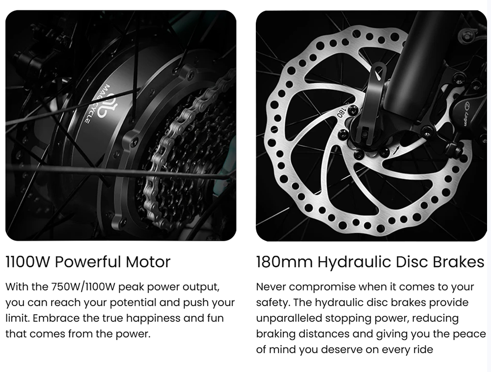 Magicycle CT-1 Electric Bike, 750W Motor, 48V 15Ah Battery, 26*2.1 inch Tires, 28mph Max Speed, 60 Miles Range, Hydraulic Disc Brakes, Torque Sensor, Mechanical Suspension Front Fork, Shimano 7-speed - Red