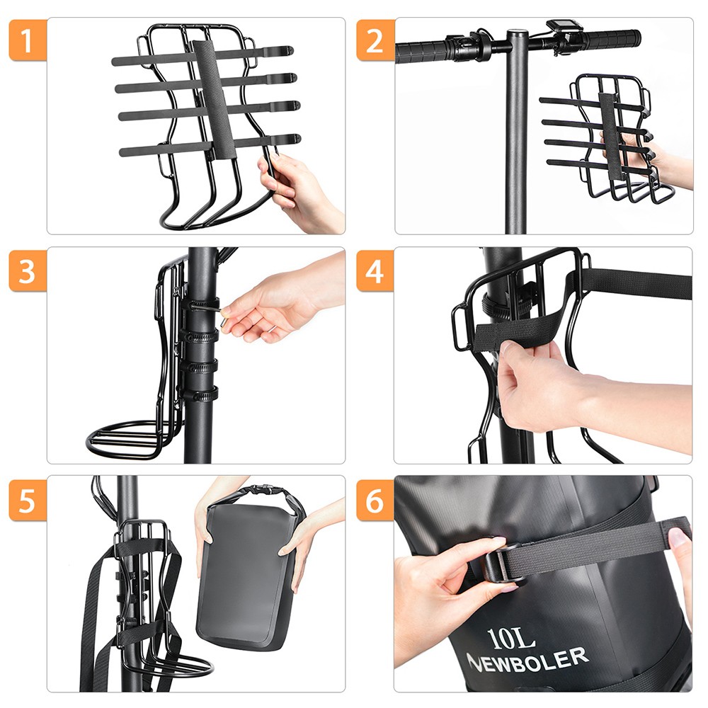 NEWBOLER BAG107 Bike & Scooter Bag Mount