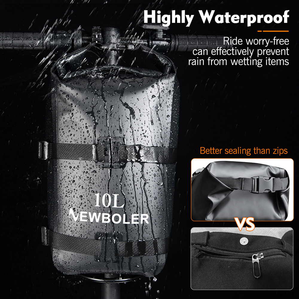 NEWBOLER BAG118 10L Scooter Bag with Metal Mount