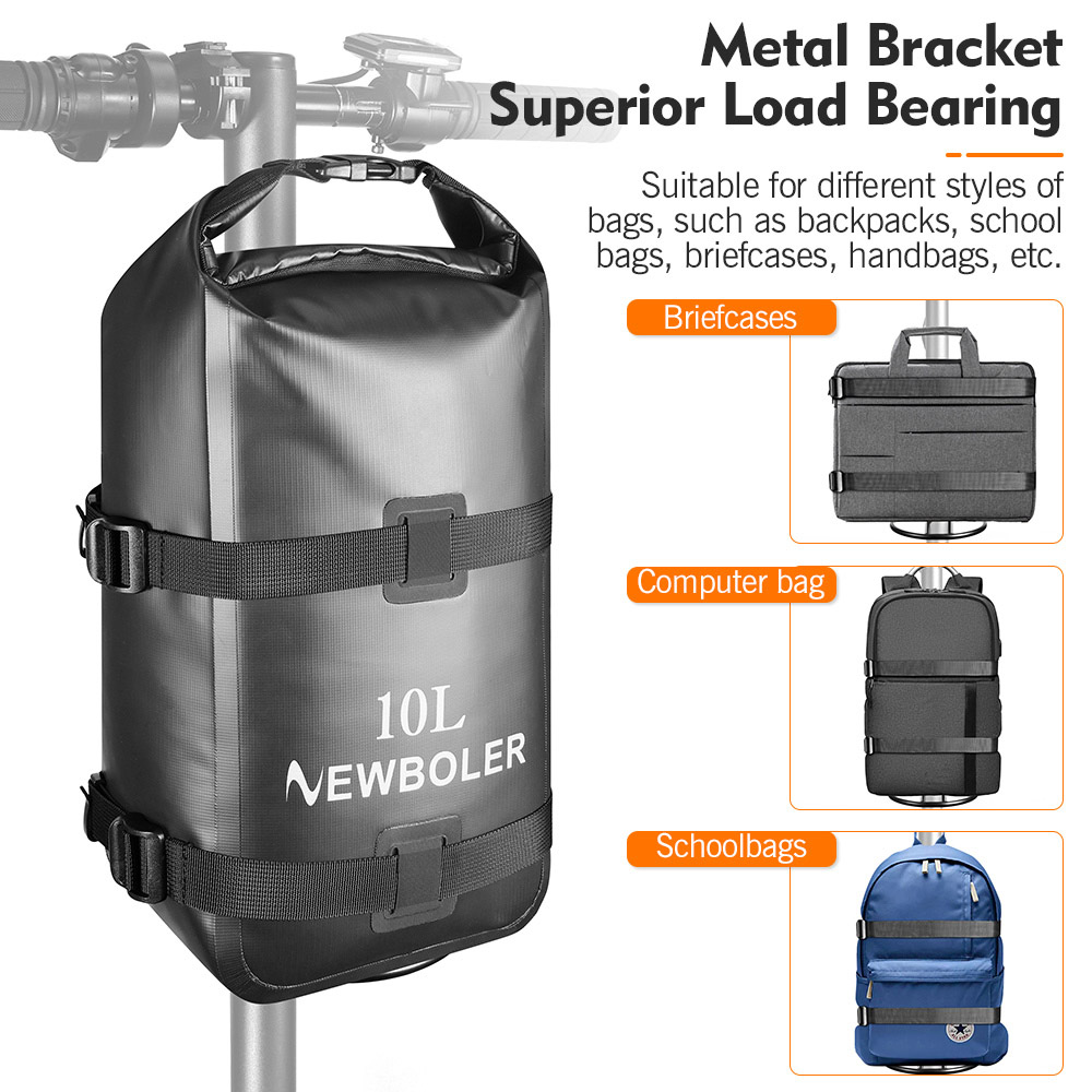 NEWBOLER BAG118 10L Scooter Bag with Metal Mount