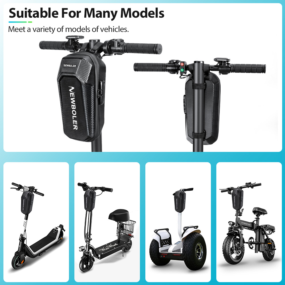 NEWBOLER BAG240 Electric Scooter Bag with Combination Lock - 5L