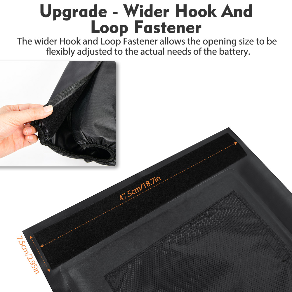 NEWBOLER BAG281 Electric Bike Battery Cover