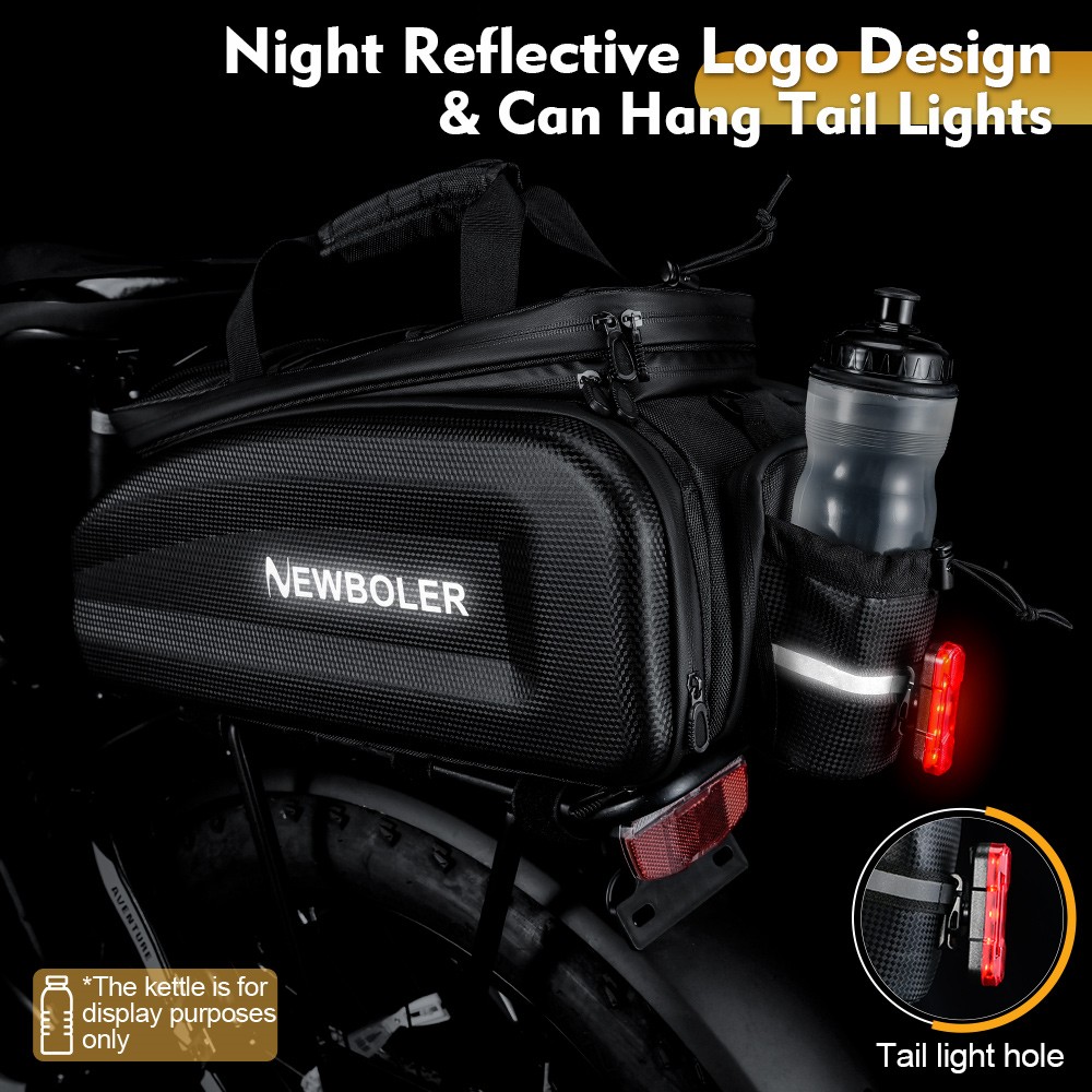 NEWBOLER BAG306 Electric Bike 30L Rear Seat Bag with Battery Compartment