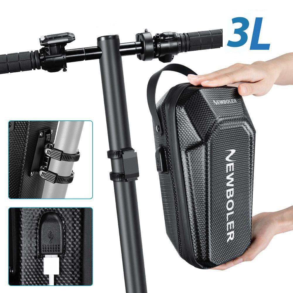 NEWBOLER BAG843 Quick Disassembly Electric Scooter Bag with USB Port - 3L