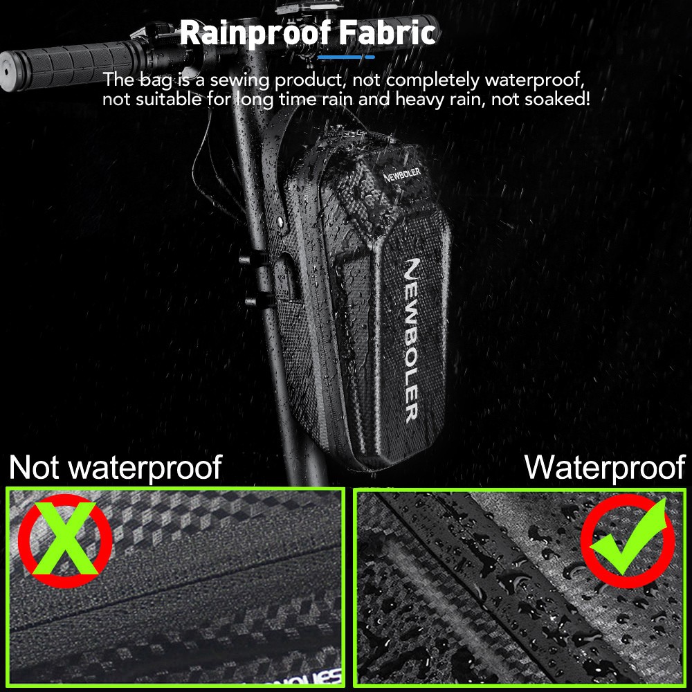 NEWBOLER BAG843 Quick Disassembly Electric Scooter Bag with USB Port - 3L